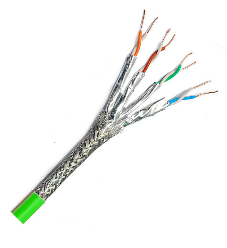 Кабель 100 м 305 м 500 м локальной сети Ethernet 24Awg SFTP Cat 8 для использования внутри помещений
