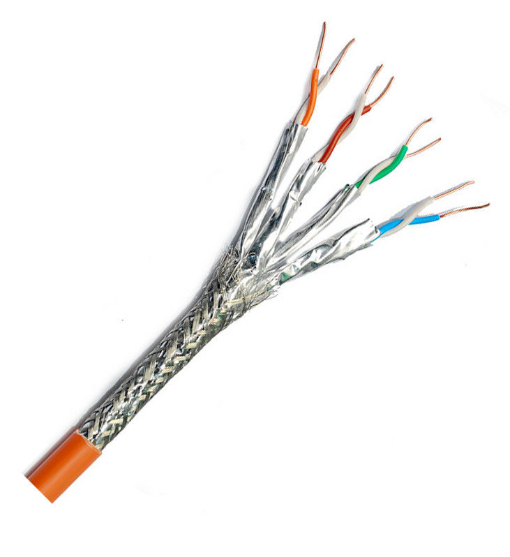 Кабель 100 м 305 м 500 м локальной сети Ethernet 24Awg SFTP Cat 8 для использования внутри помещений