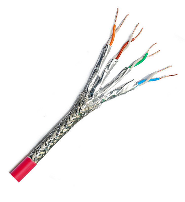 Кабель 100 м 305 м 500 м локальной сети Ethernet 24Awg SFTP Cat 8 для использования внутри помещений