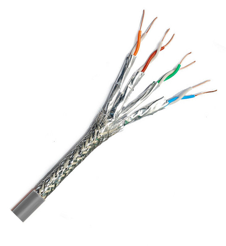 Кабель 100 м 305 м 500 м локальной сети Ethernet 24Awg SFTP Cat 8 для использования внутри помещений