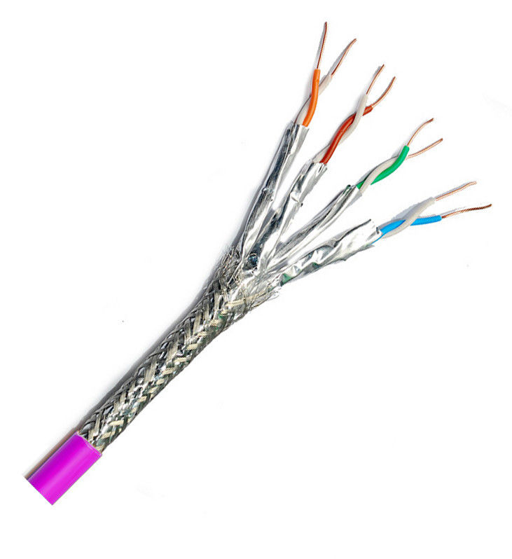 Кабель 100 м 305 м 500 м локальной сети Ethernet 24Awg SFTP Cat 8 для использования внутри помещений