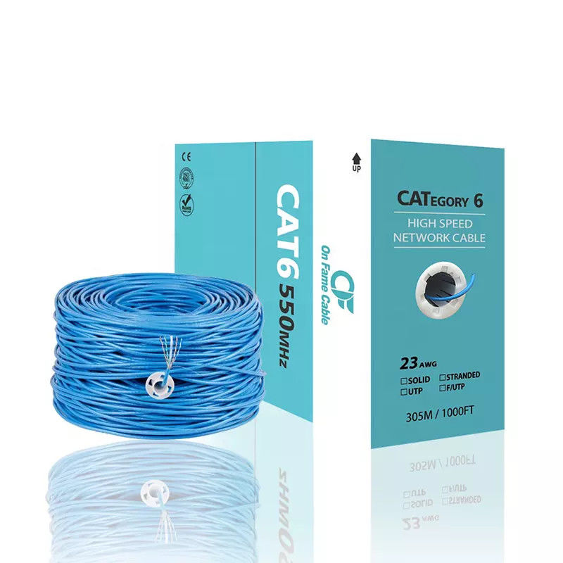 23Awg Cat6 Lan Cable 305m Сетевые патч-корды TIA-568-C.2