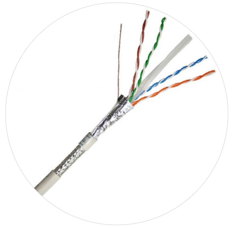 0,57 мм сетевой патч-корд Cat 6 витой кабель 4 пары 250Mhz 1000ft 24awg