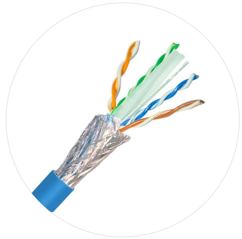 0,57 мм сетевой патч-корд Cat 6 витой кабель 4 пары 250Mhz 1000ft 24awg