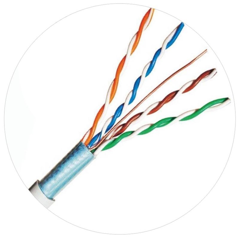 Куртка LSZH кабеля кабеля гибкого трубопровода сети Cat5e 305m куртка LSZH
