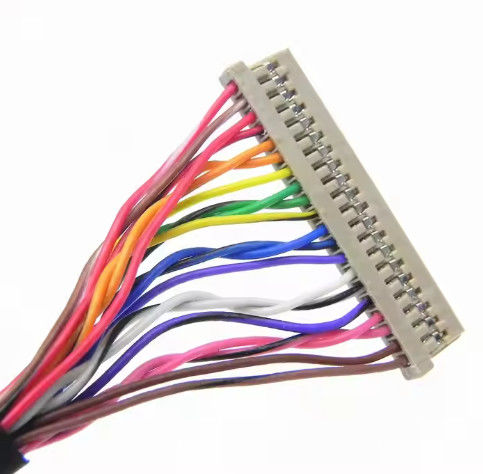 DF13-30DS-1.25C до DF14-20S-1.25C Специализированная Lvds кабельная сборка для LCD панели 20pin 30pin 40pin 50pin 60pin