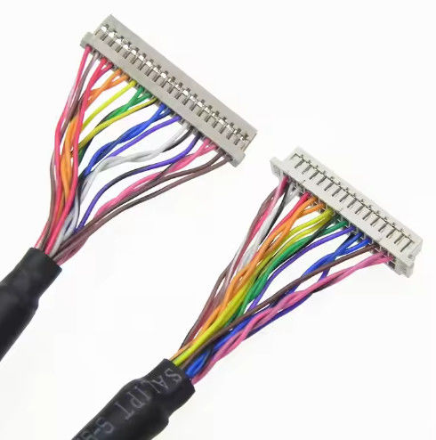 DF13-30DS-1.25C до DF14-20S-1.25C Специализированная Lvds кабельная сборка для LCD панели 20pin 30pin 40pin 50pin 60pin