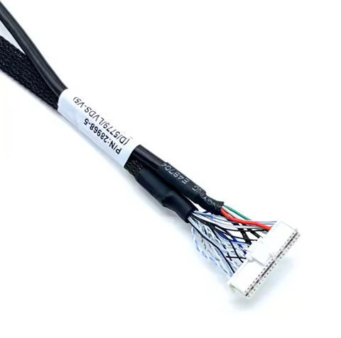Специализированные LVDs Wire Harness Electronic Connector LCD Cable Assembly для дисплейной панели Электронное приложение