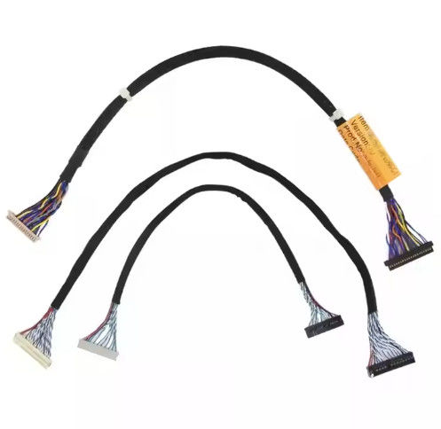 Микрокоаксиальный Lvds кабель 20 30 40 пин Custom Lcd Screen Микрокоаксиальный Lvds Ipex дисплейный кабель для LCD панели