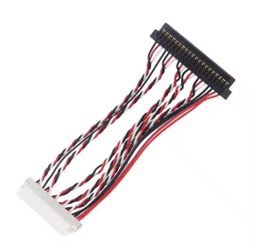 100% испытания Lvds Wire Harness и Micro Coaxial Cable Assembly для электронного оборудования