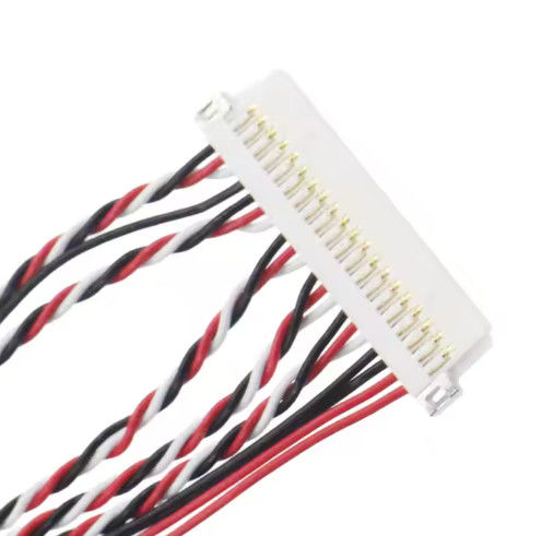 100% испытания Lvds Wire Harness и Micro Coaxial Cable Assembly для электронного оборудования