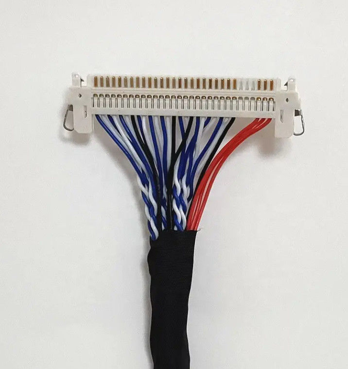 1.25мм 2,0мм Питч 20 30 40 Пиновый разъединитель LVDS Shielded Wire LCD Display Cable Assembly