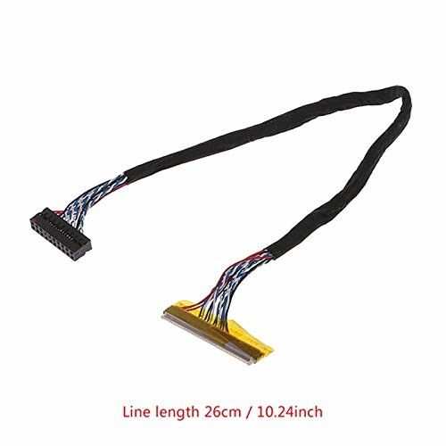 Чёрный кабель LVDS AWG26-28 Пропускная способность 105C