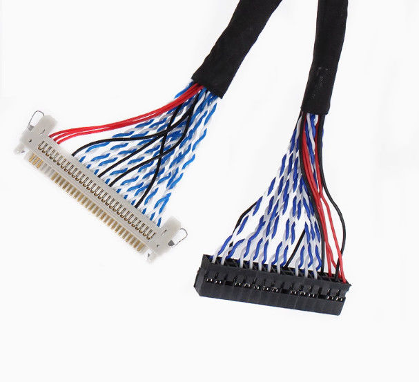 Кабель LVDS для передачи данных с диэлектрической прочностью ≥ 1000 V/мин и медным проводником при номинальной температуре 105 °C