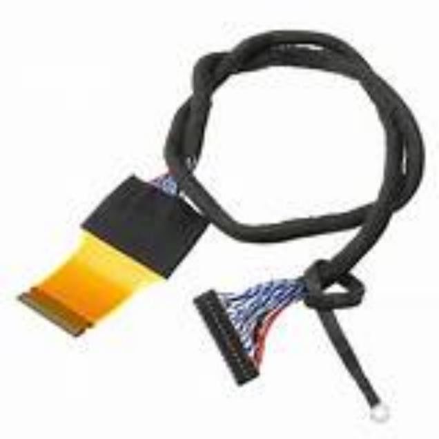 Серийный кабель с низковольтным дисплеем LVDS с медным проводником и номинальной температурой 105 °C