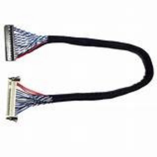 Серийный кабель с низковольтным дисплеем LVDS с медным проводником и номинальной температурой 105 °C