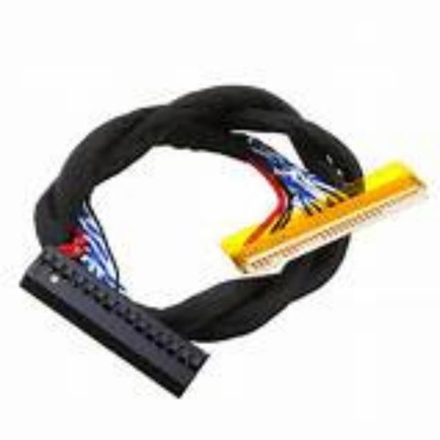 Промышленная автоматизация LVDS кабель с черным цветом и изоляционным сопротивлением ≥ 1000MΩ