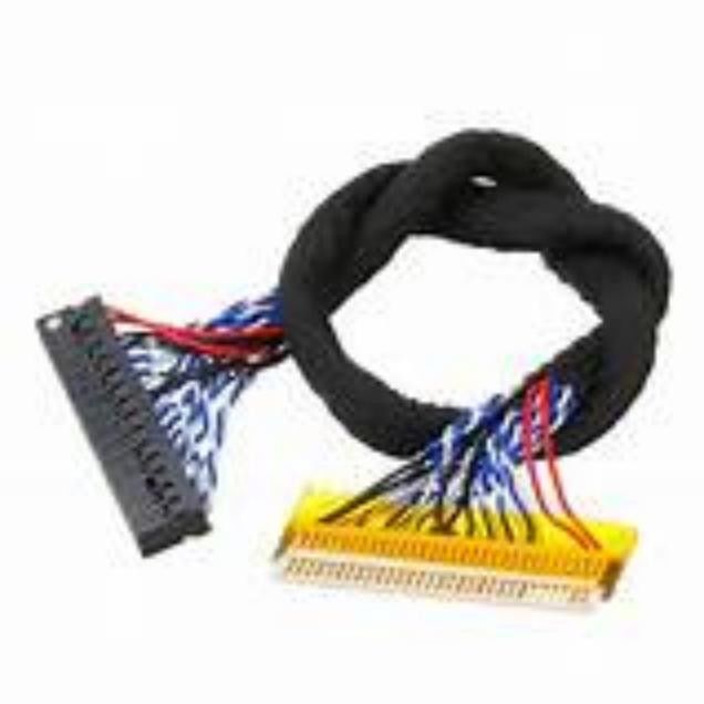AWG26-28 Кабель LVDS с UL VW-1 рейтингом воспламеняемости и диэлектрической прочностью ≥1000V/мин