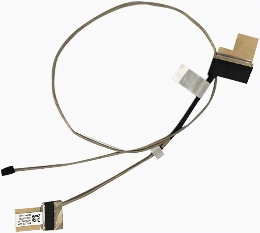 Черный тип соединителя LVDS Гибкий серийный кабель низковольтного дисплея для легкой установки