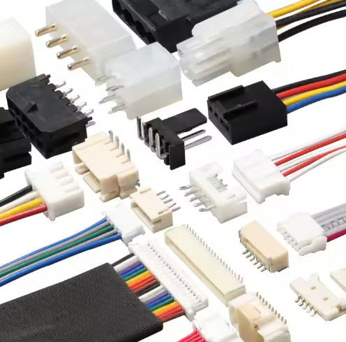 Огнеупорная электрическая проволока 2pin-16Pin UL 1007 22awg Черный цвет проволоки