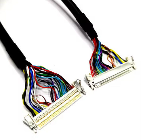 Огнеупорная электрическая проволока 2pin-16Pin UL 1007 22awg Черный цвет проволоки
