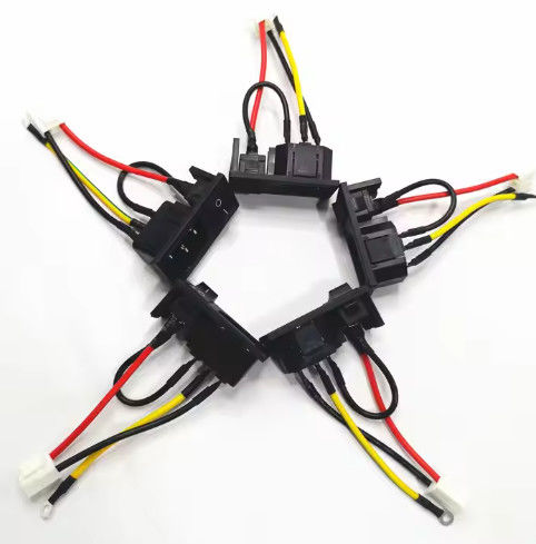 Огнеупорная электрическая проволока 2pin-16Pin UL 1007 22awg Черный цвет проволоки