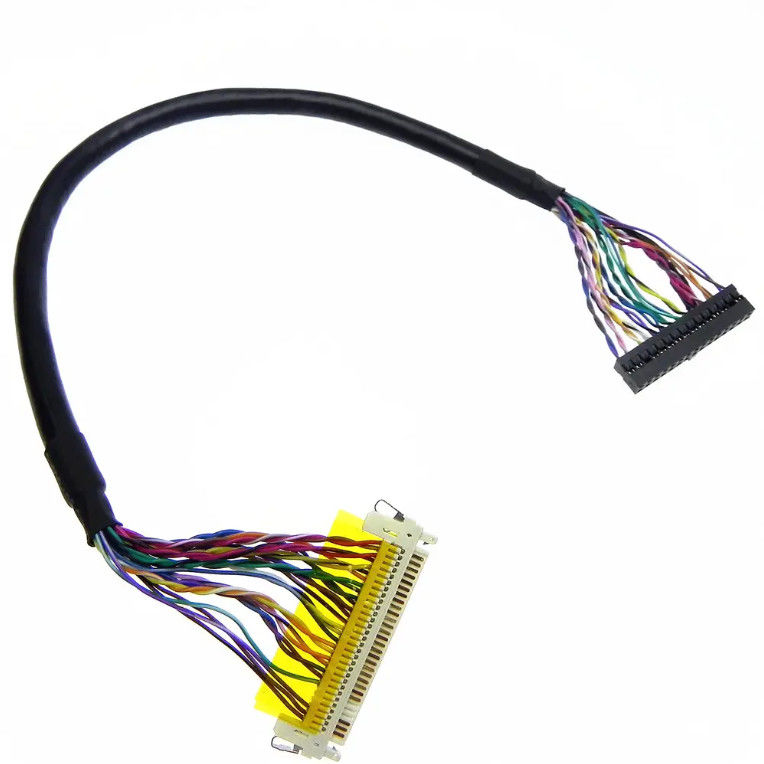 Lvds Harness 30 Pin Connector Cable Jacket UL VW-1 Сборка кабелей Производство
