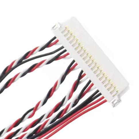 Изготовление гибкой кабельной сборки с LVDS шнурками с номиналом UL VW-1 и током 1,0A-2,5A