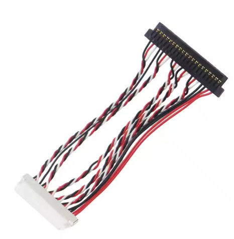 Конструкция кабеля на заказ для компактных систем LVDS с гибким маршрутизатором и устойчивостью EMI для промышленного использования