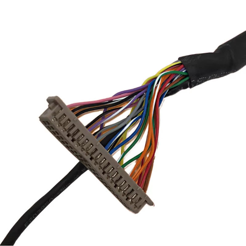 Сборка высокоточных кабелей LVDS с защищенными соединителями и защищенными парами, предназначенная для высокоскоростной стабильности сигнала