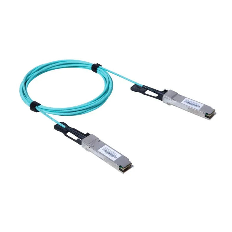 Кабельная сборка QSFP-40G 100G 200G 1m 2m 3m 5m 10m OM2 OM3 OM4 AOC Активный оптический кабель QSFP+ QSFP28 QSFP56 QSFP-DD