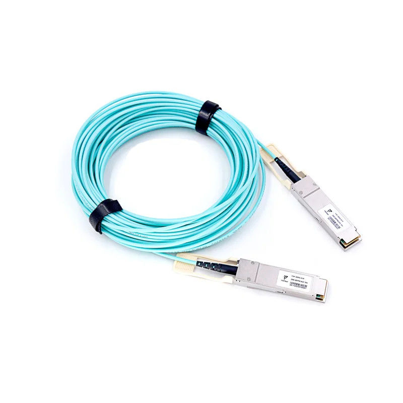 Кабельная сборка QSFP-40G 100G 200G 1m 2m 3m 5m 10m OM2 OM3 OM4 AOC Активный оптический кабель QSFP+ QSFP28 QSFP56 QSFP-DD