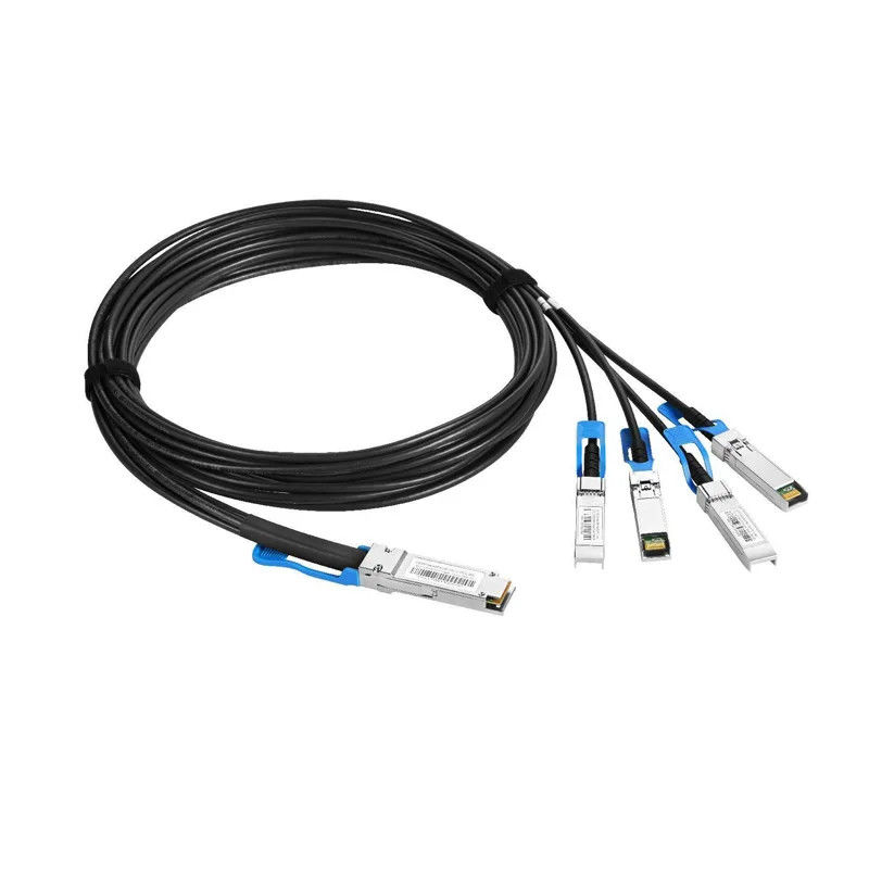 Сборка кабеля Прямое соединение 3M QSFP+ QSFP+ Кабель-передатчик 40G QSFP+ Twinax DAC Кабель MPO Коннектор для 5G POE Волоконный Wi-Fi 3G