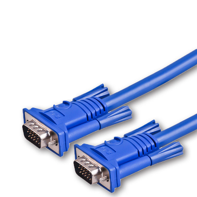 Конструкция кабеля на заказ Фабрика Компьютерный монитор Проектор Видео HD VGA кабель ПК Дисплейный экран VGA Подключение кабеля Проводка