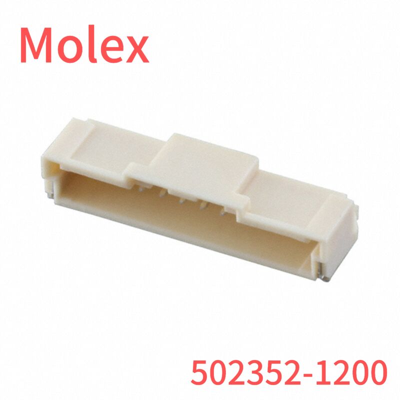 Molex 502352-1200 DuraClik 12-контактный разъем мама 2.0 мм с прямым углом SMT для проводов и плат
