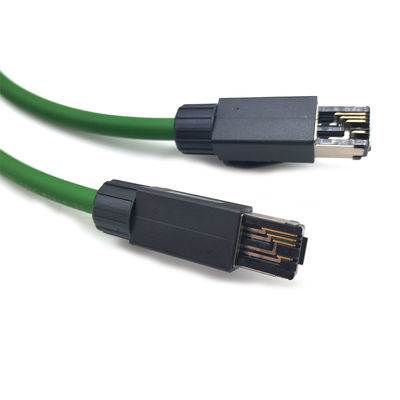 Сервопромышленный сетевой кабель EtherCAT автобус высокой гибкости двойной защитой цепочки тяги промышленный робот PLC кабель