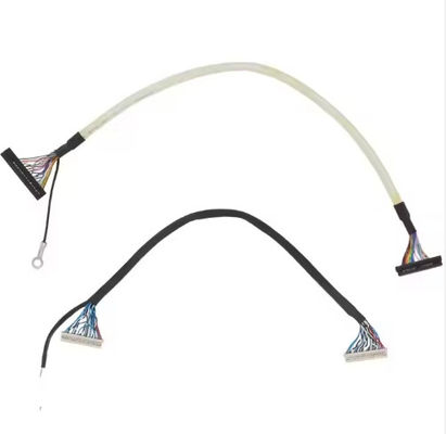 Микрокоаксиальный Lvds кабель 20 30 40 пин Custom Lcd Screen Микрокоаксиальный Lvds Ipex дисплейный кабель для LCD панели