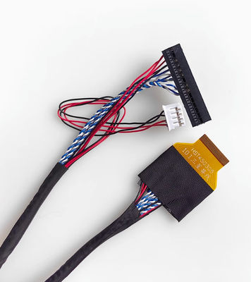 105°C Наблюдаемая температура Прочный медный LVDS кабель Огнеупорный