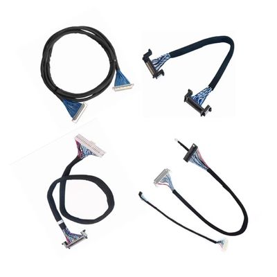 AWG26-28 Серийный LVDS-кабель номинальной температуры 105C с дисплеем низкого напряжения
