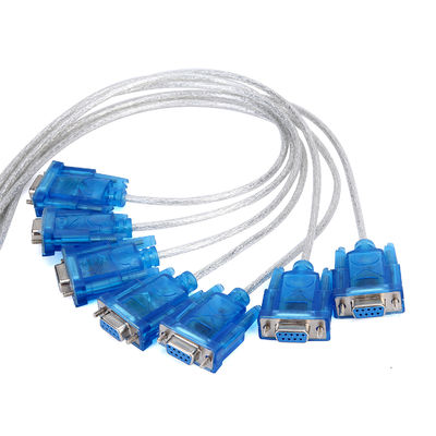 Промышленный CH340 USB к RS232 DB9 адаптер, обеспечивающий надежное соединение порта COM, разработанный с помощью специализированных кабелей