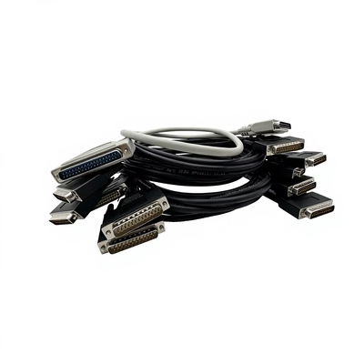 Пользовательский кабель USB-DB9 RS232 с микросхемами PL230/FT231X/FX232RI с ПВХ-изоляцией | Кабель для электронного компьютера в сборе