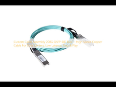 Специализированная сборка кабеля 200G QSFP-DD DAC