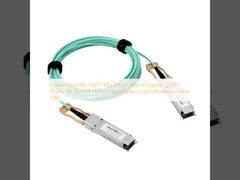 Кабельная сборка QSFP 40G Direct Attach Copper QSFP+ 4*10G 1M 3M 5M 7M или кабель Breakout DAC с пользовательской длиной